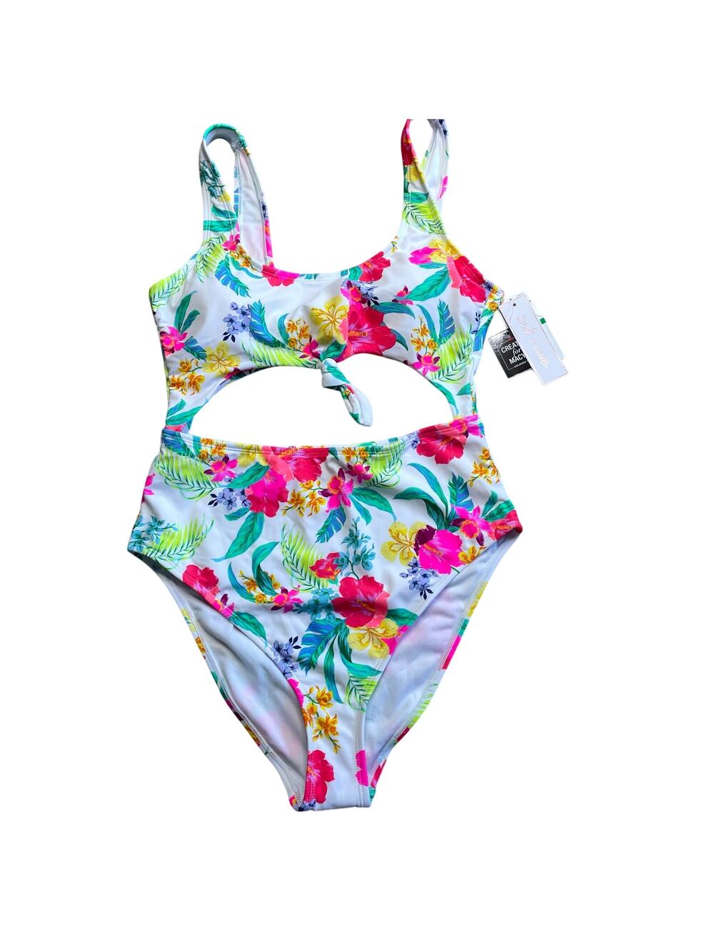 Salt + Cove Tropical Print Monokini
